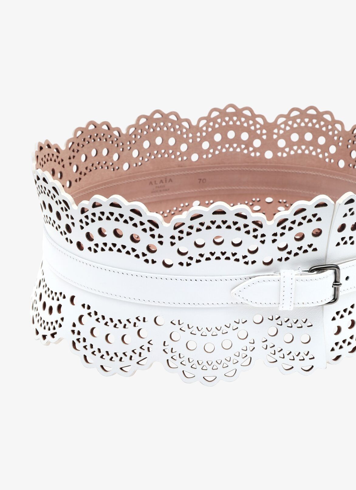 Corset Belt ALAÏA WHITE CORSET BELT